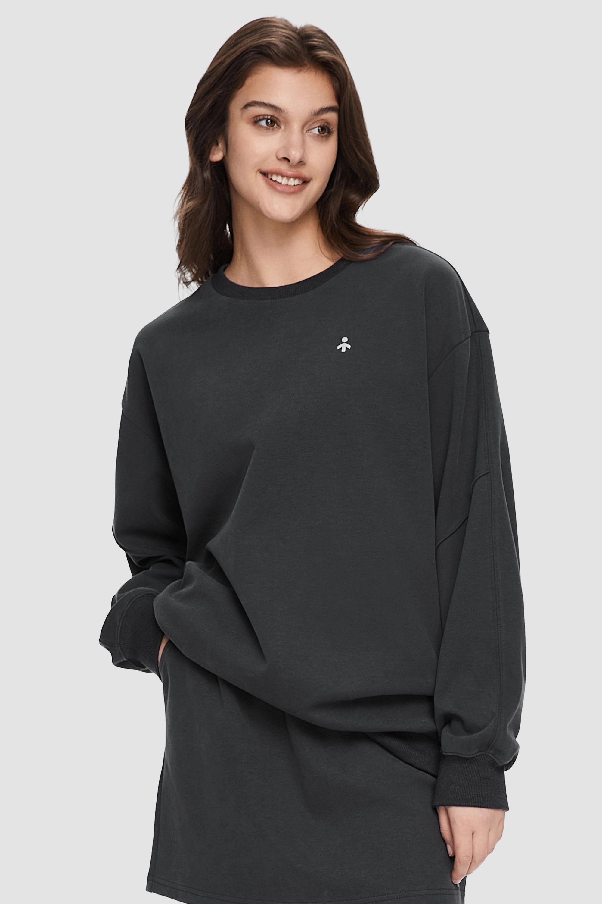 Adaptive clothing Non Restrictive Fit Casual Crewneck Sweatshirt
