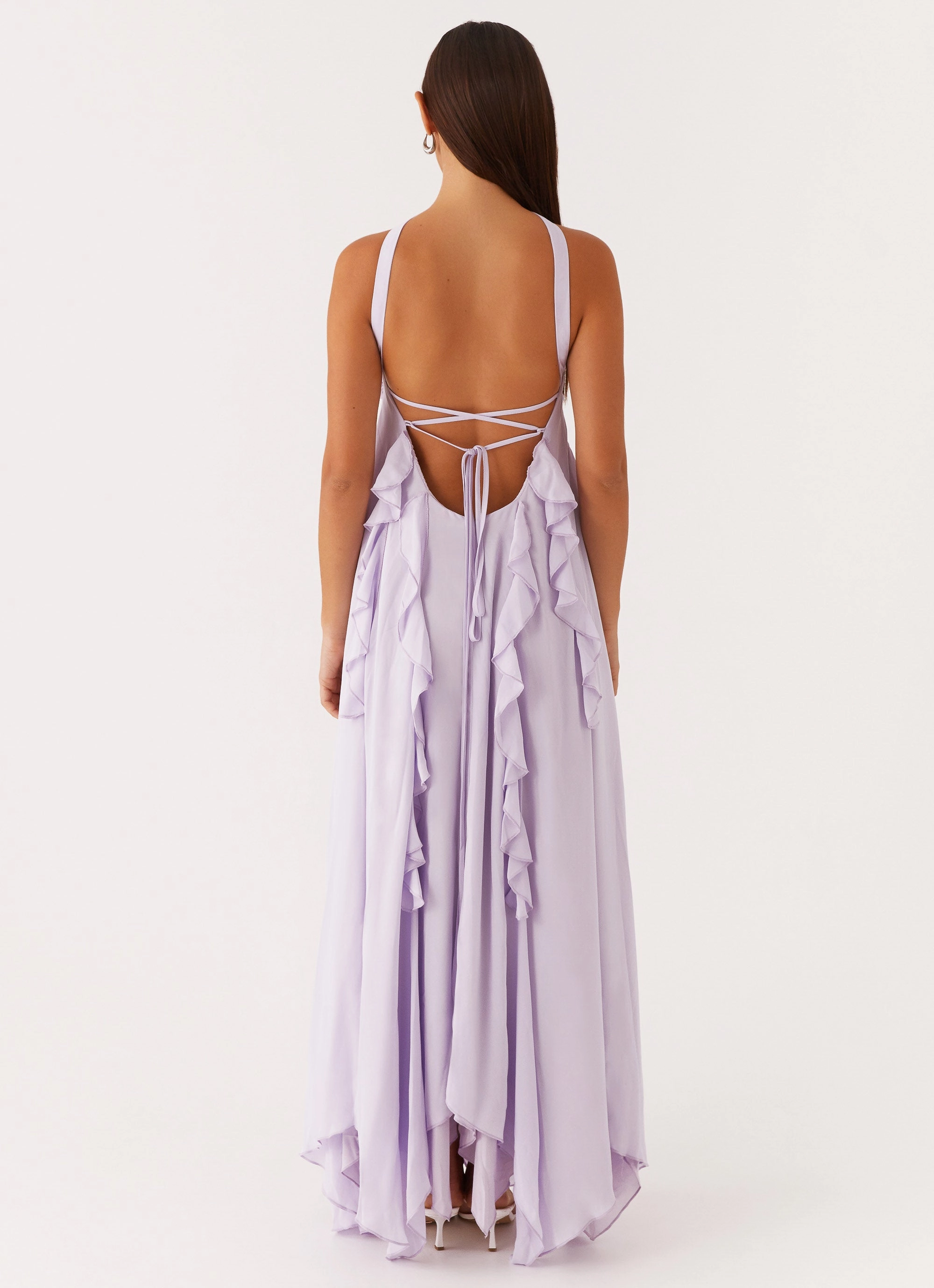 Florence Maxi Dress - Lilac Timeless Fit Look