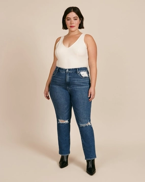 Good Curve Straight | Blue Work Meeting Unisex Wear Weekend Warrior