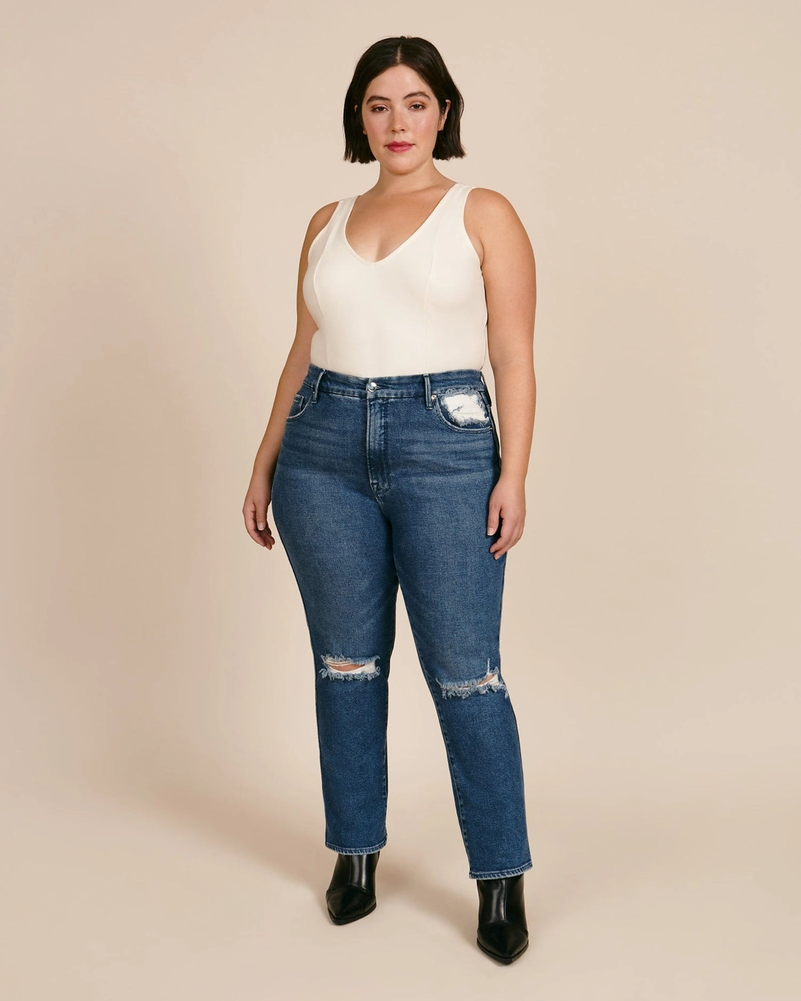 Good Curve Straight | Blue Work Meeting Unisex Wear Weekend Warrior