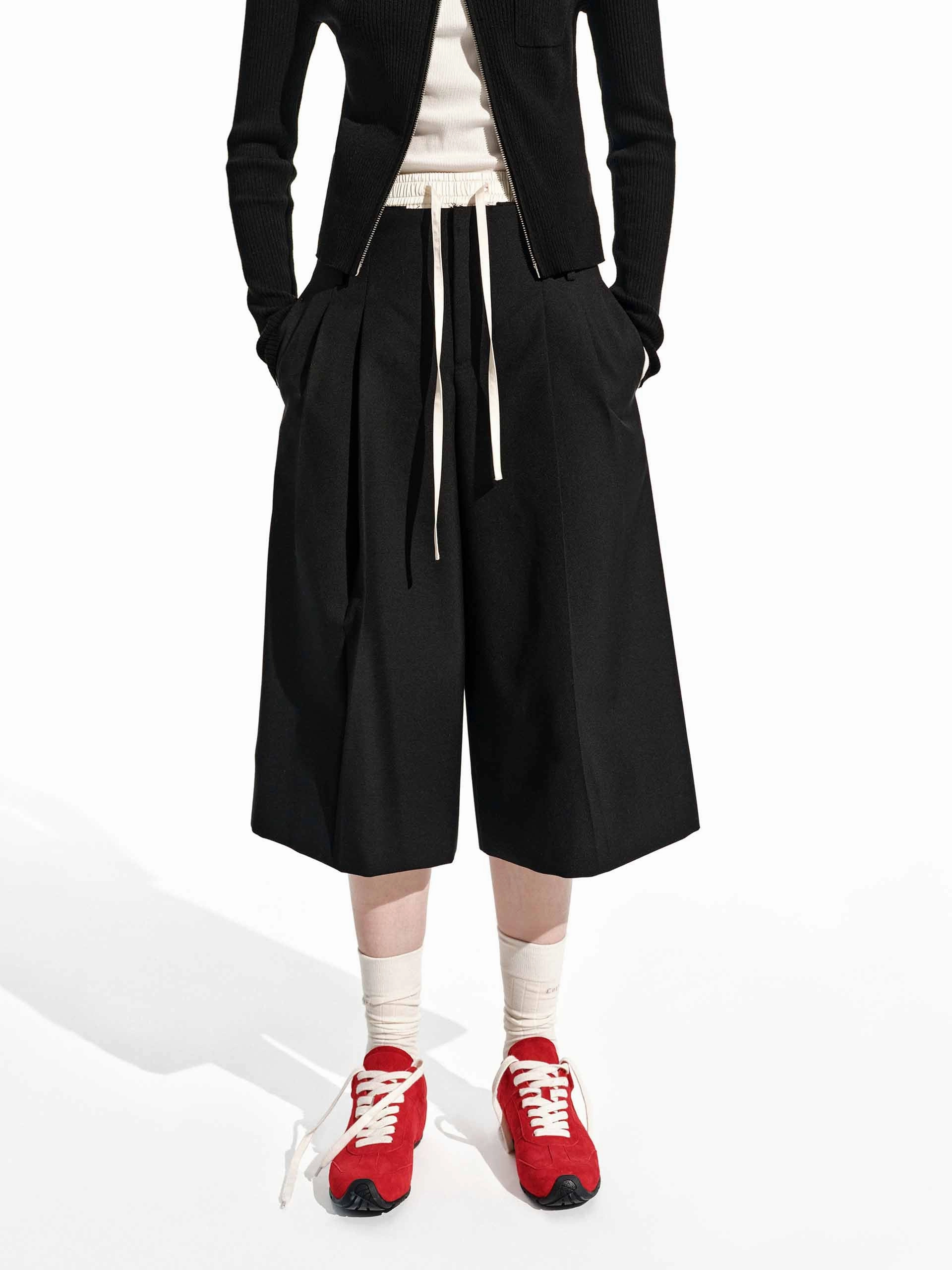 Contrast Waist Relaxed Shorts Chill Breeze