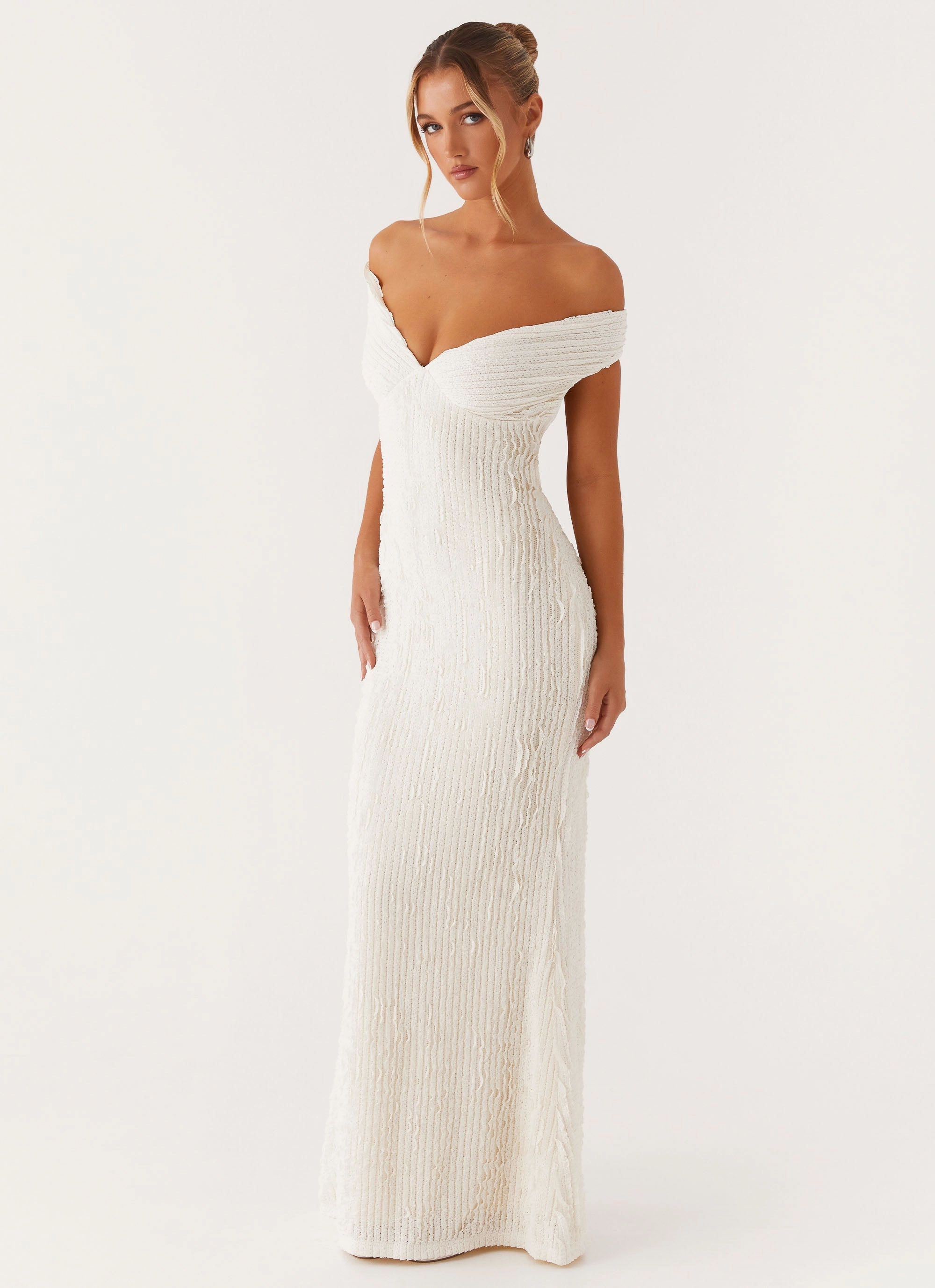 Cozy Touch Chantelle Maxi Dress - Ivory