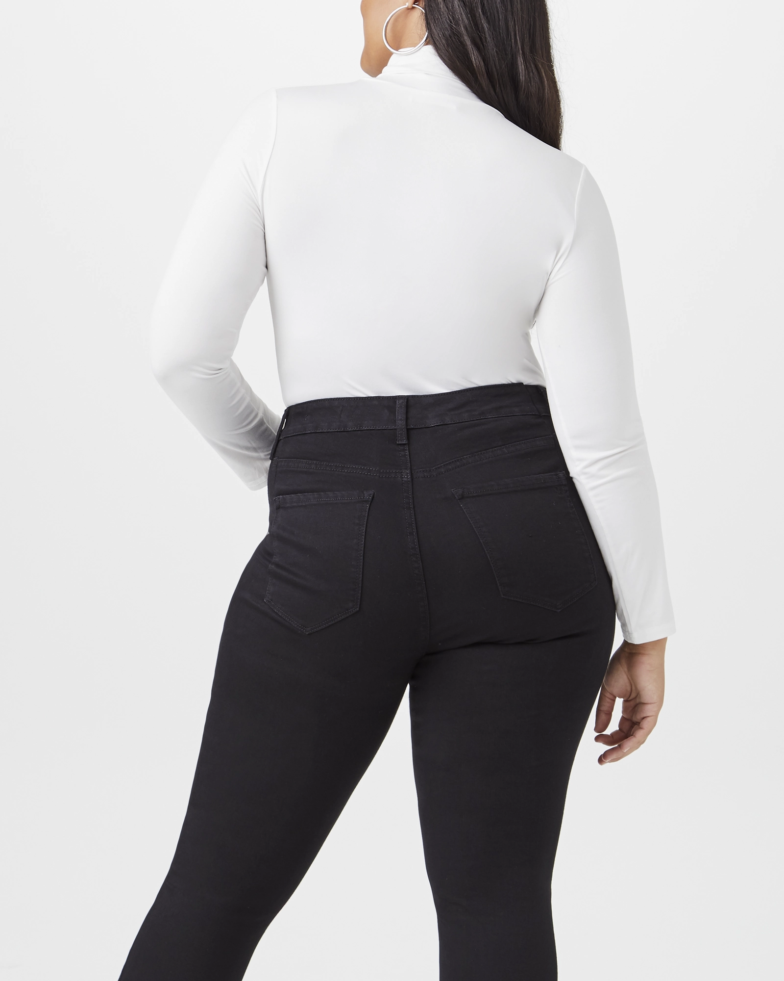 Chill Outfit Spring Mood Charles High-Rise Ankle Jean | Black