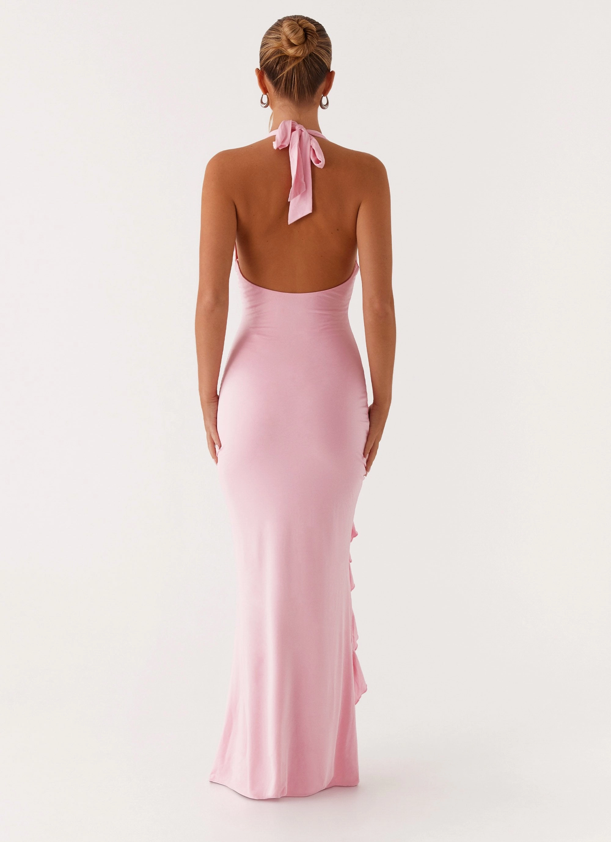 Charmed By You Maxi Dress - Pink Classic Edge Daily Form