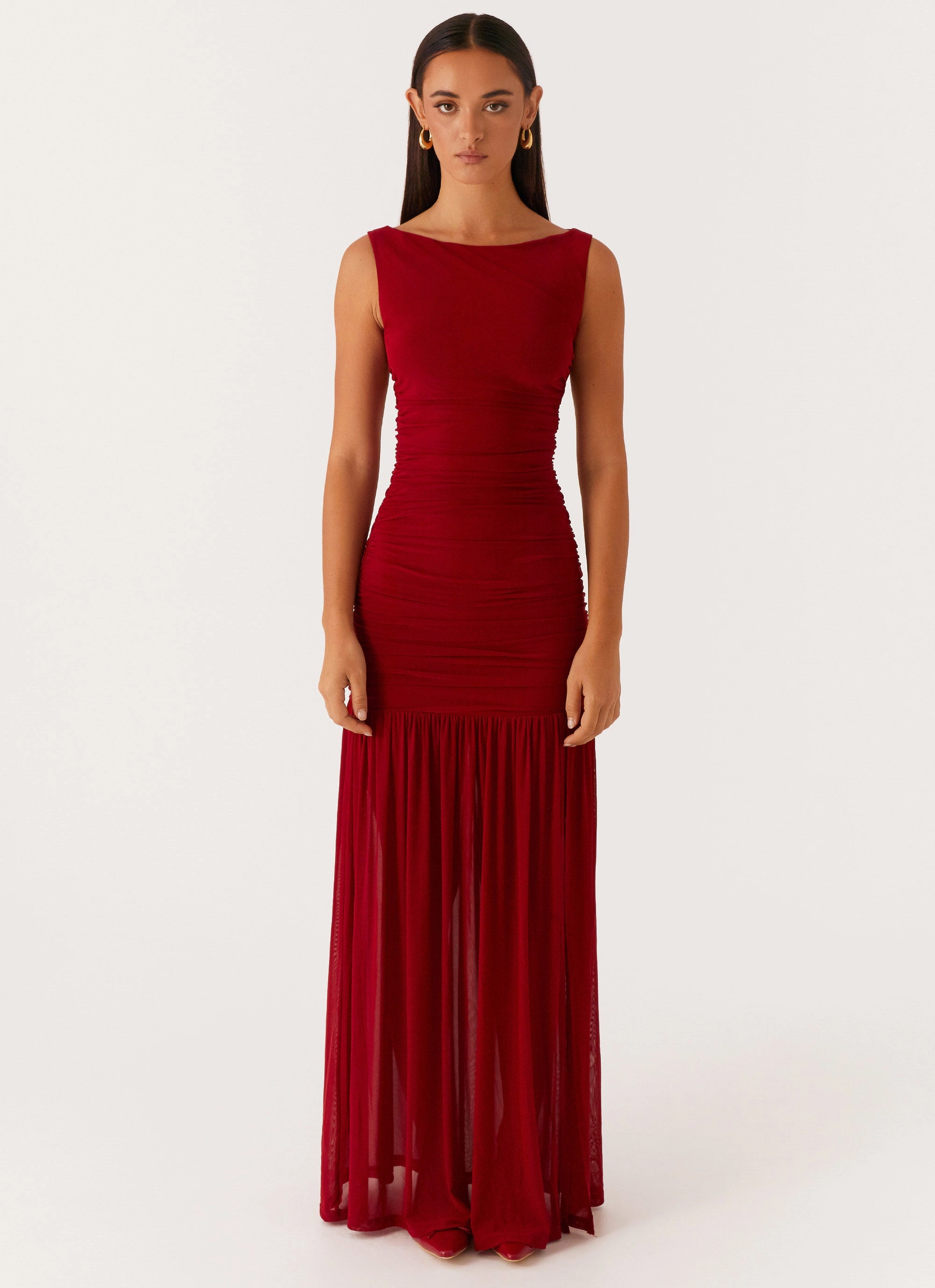 Manon Maxi Dress - Red Year Rounder