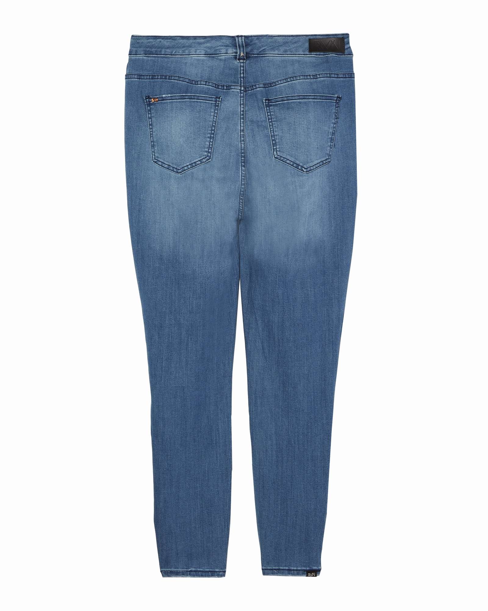 Chatham High Rise Destructed Ankle Skinny | Medium Wash Artist Vibe Durable