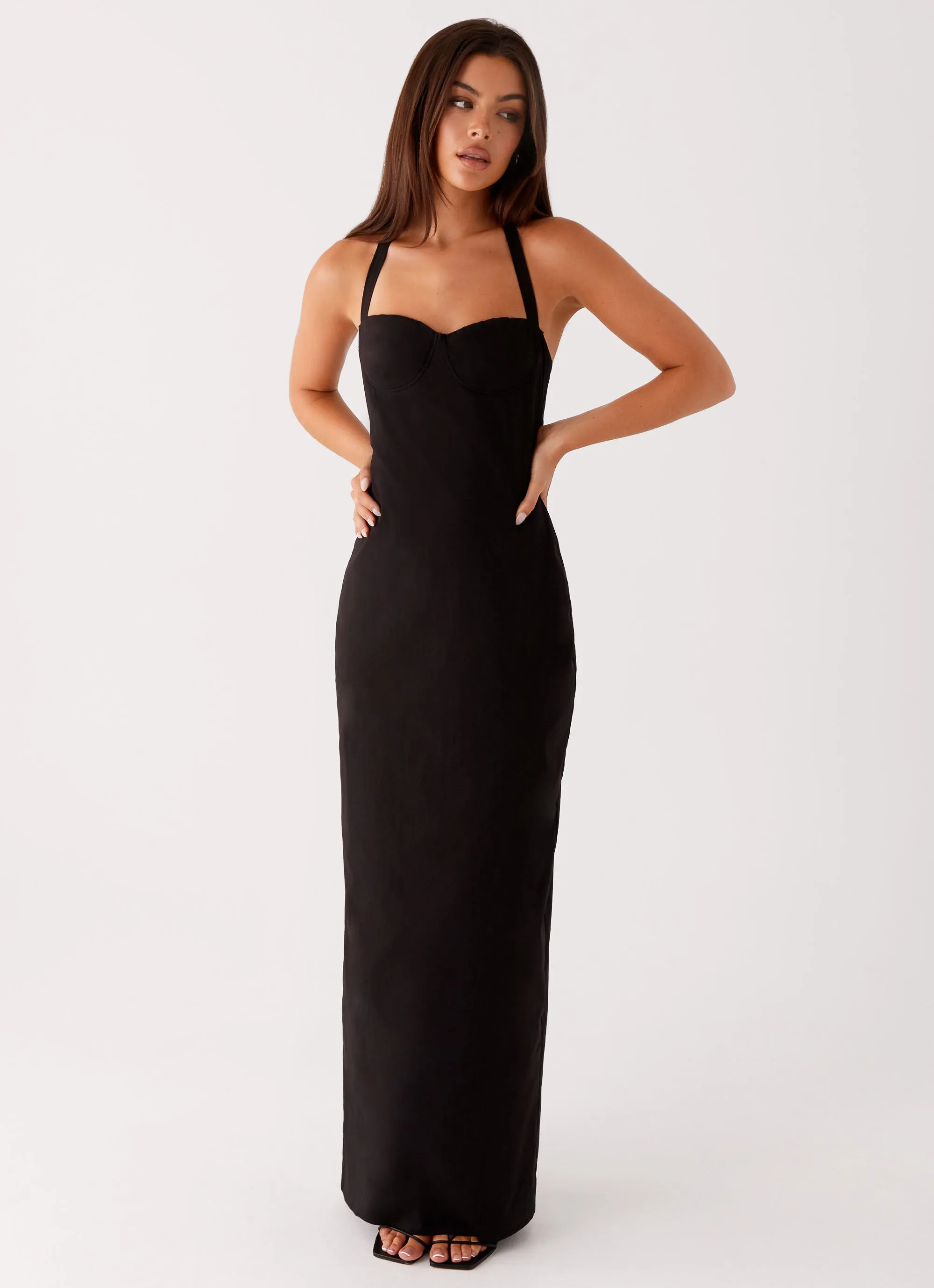 Cheryl Maxi Dress - Black Day-to-evening dress