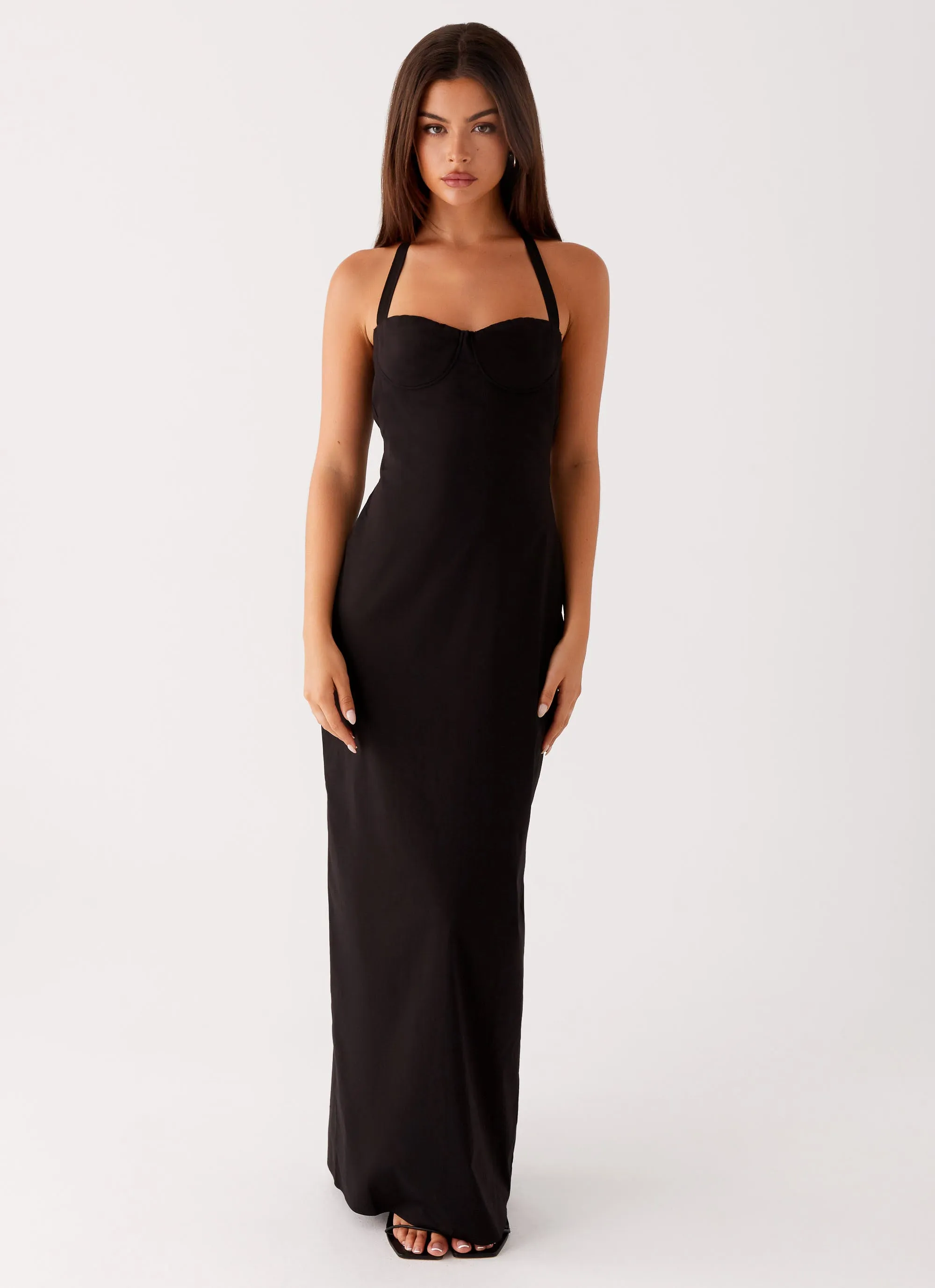 Stylish Wear Cheryl Maxi Dress - Black