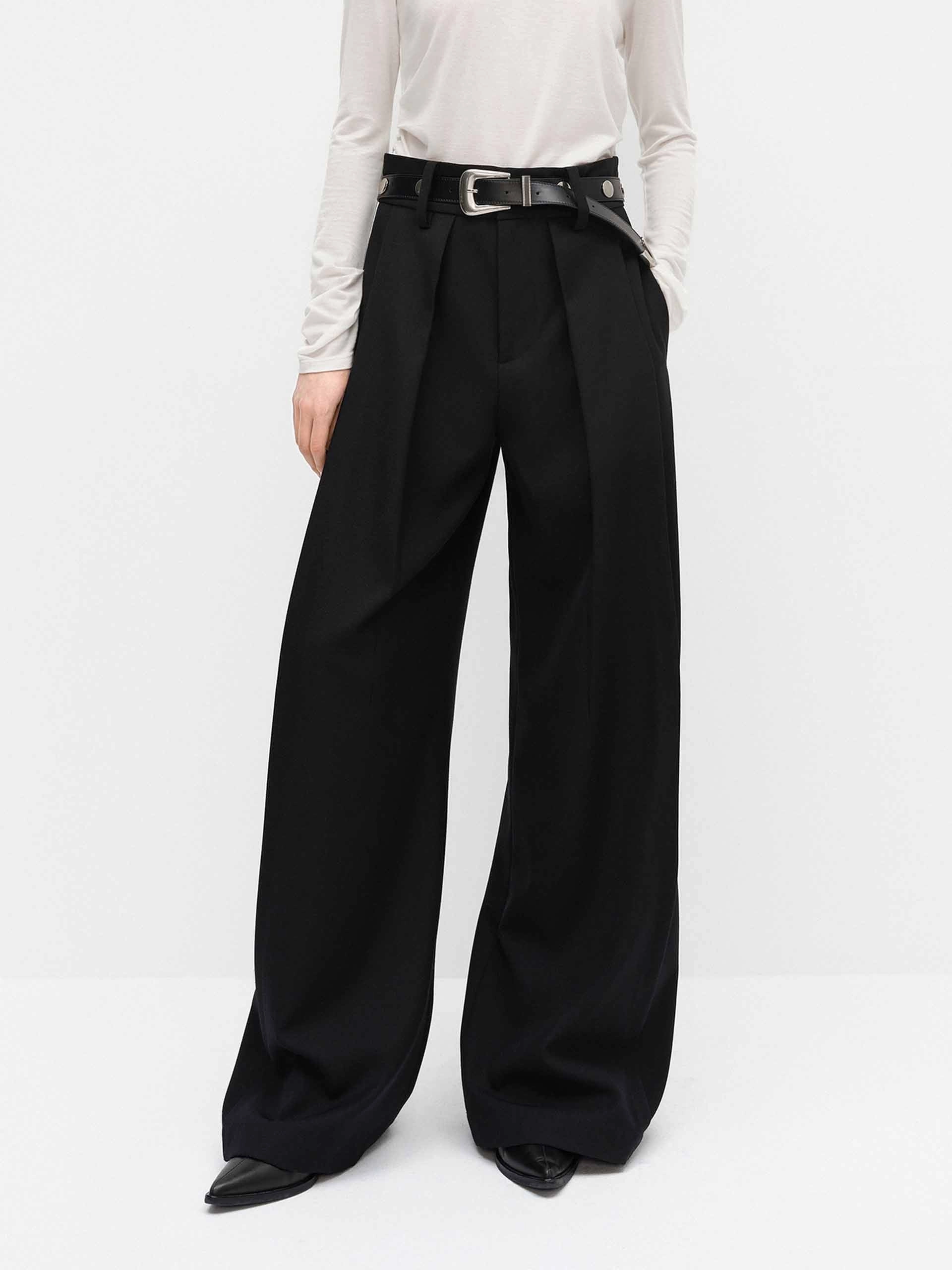 DurableConstruction Essential Comfort Relaxed Wide Leg Pants