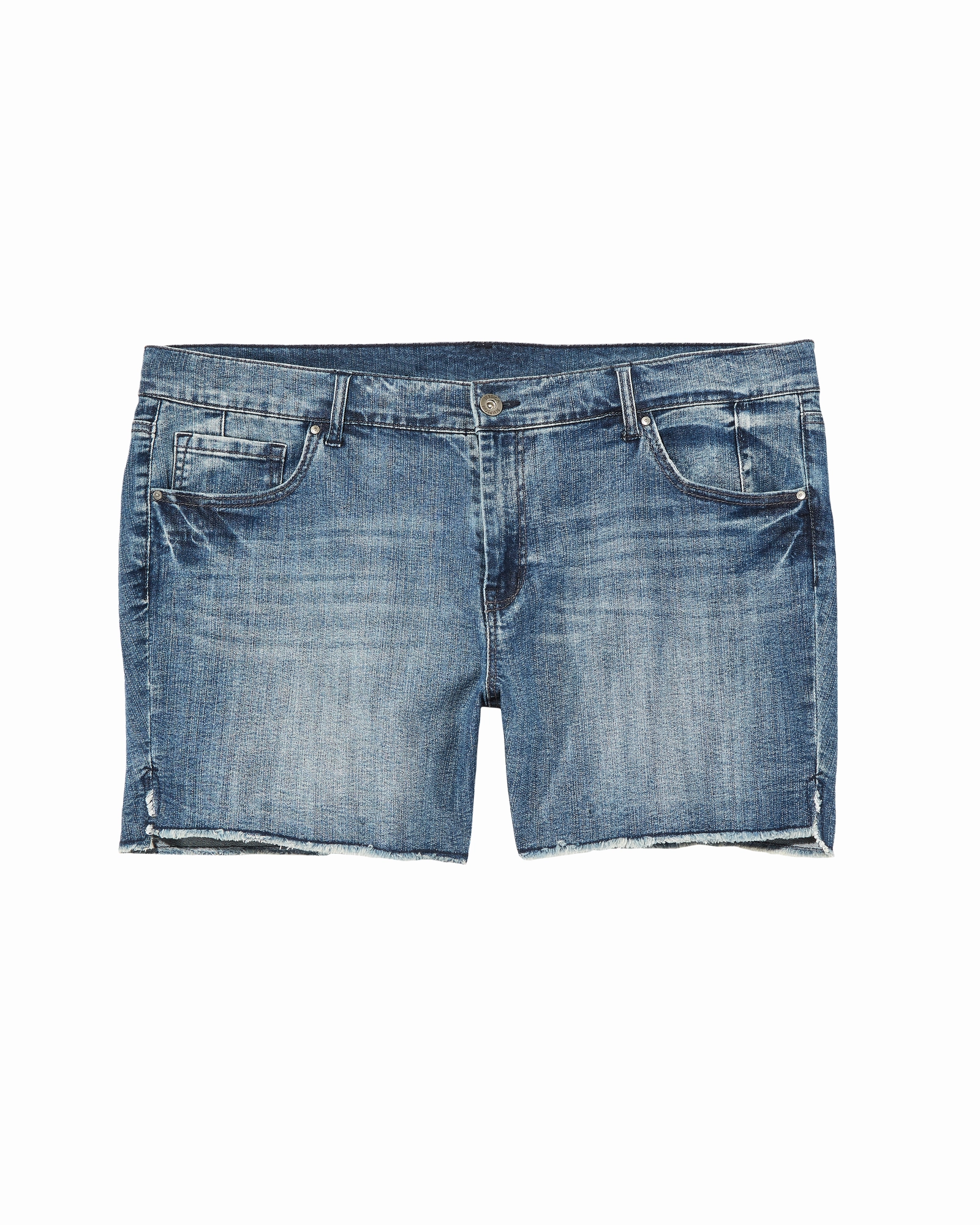 Base Style Allen Midi Short | Medium Wash
