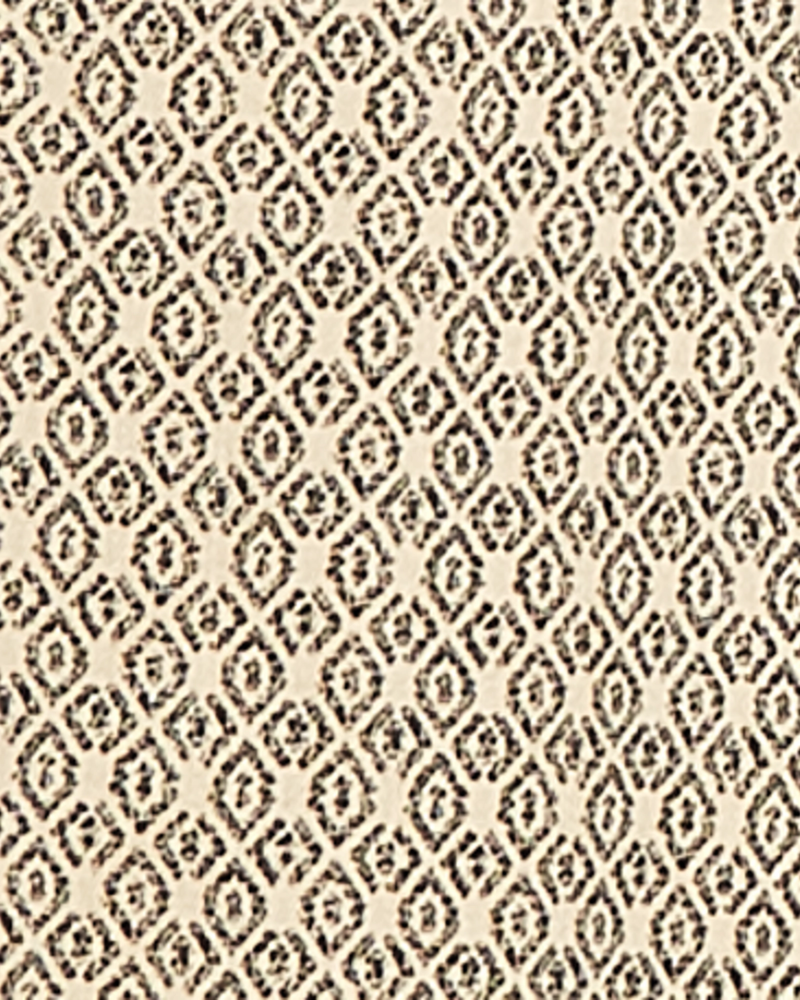 Chrystie Printed Skinny Jean | White / Tan Heavyweight Denim