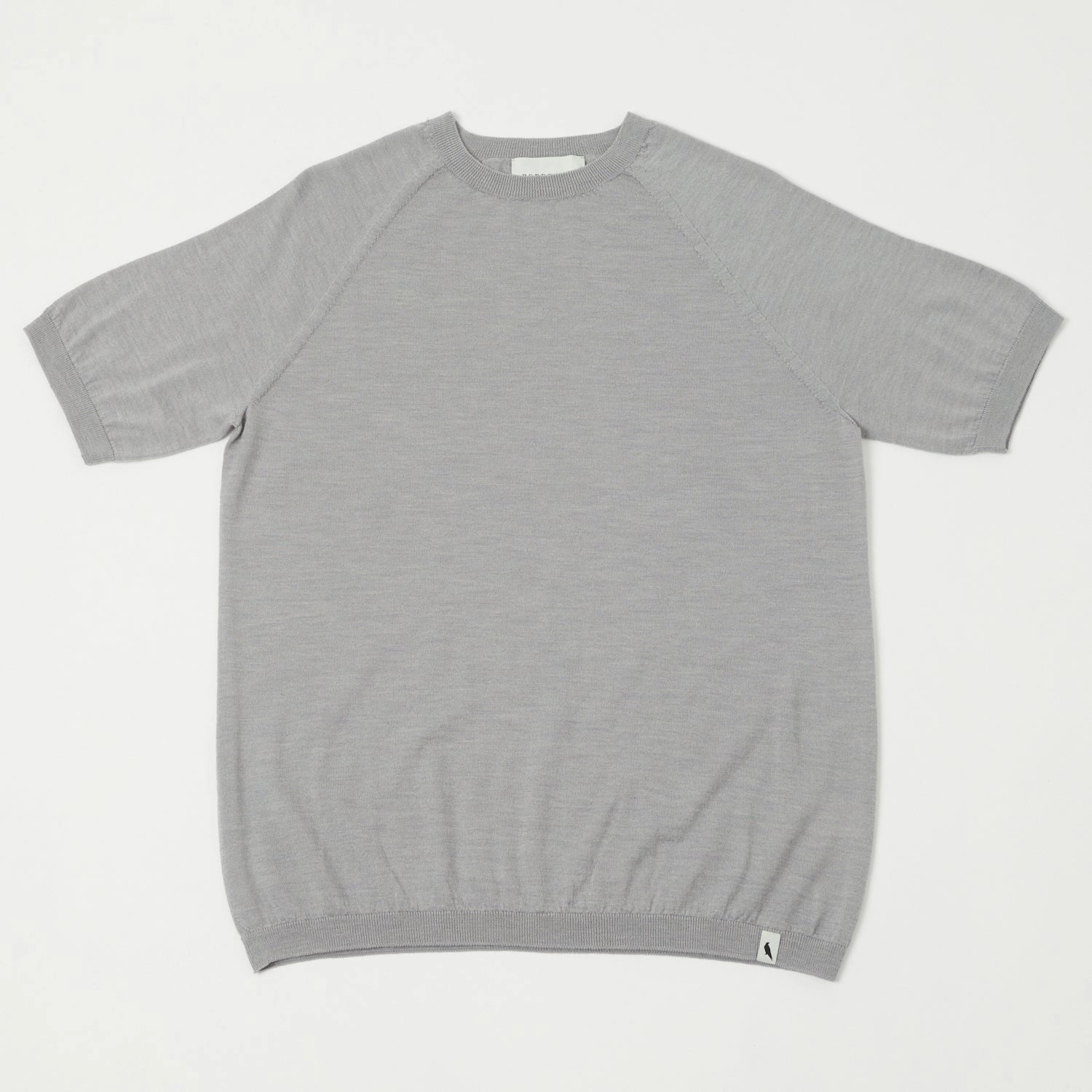 Airflow Optimized Peregrine Knitted Wool T-Shirt - Light Grey