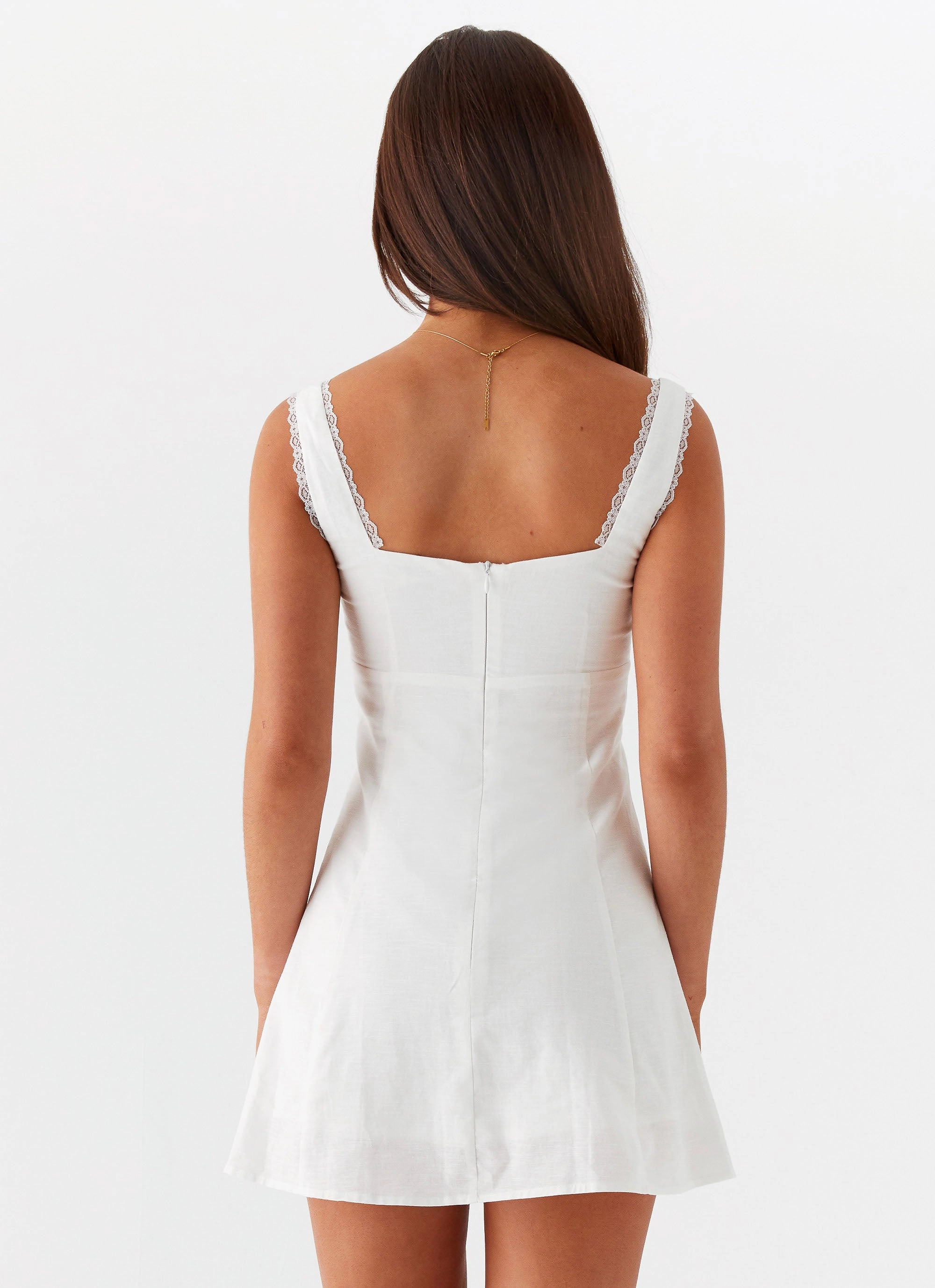 Rowena Mini Dress - White Day Ready Look