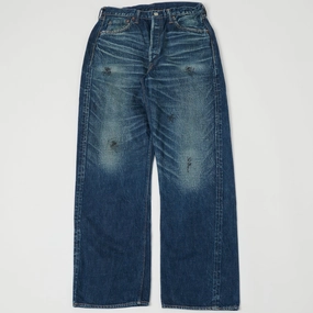 Essential Look Full Count 0105 13.75oz Wide Straight Jean - 'More Than Real' Wash
