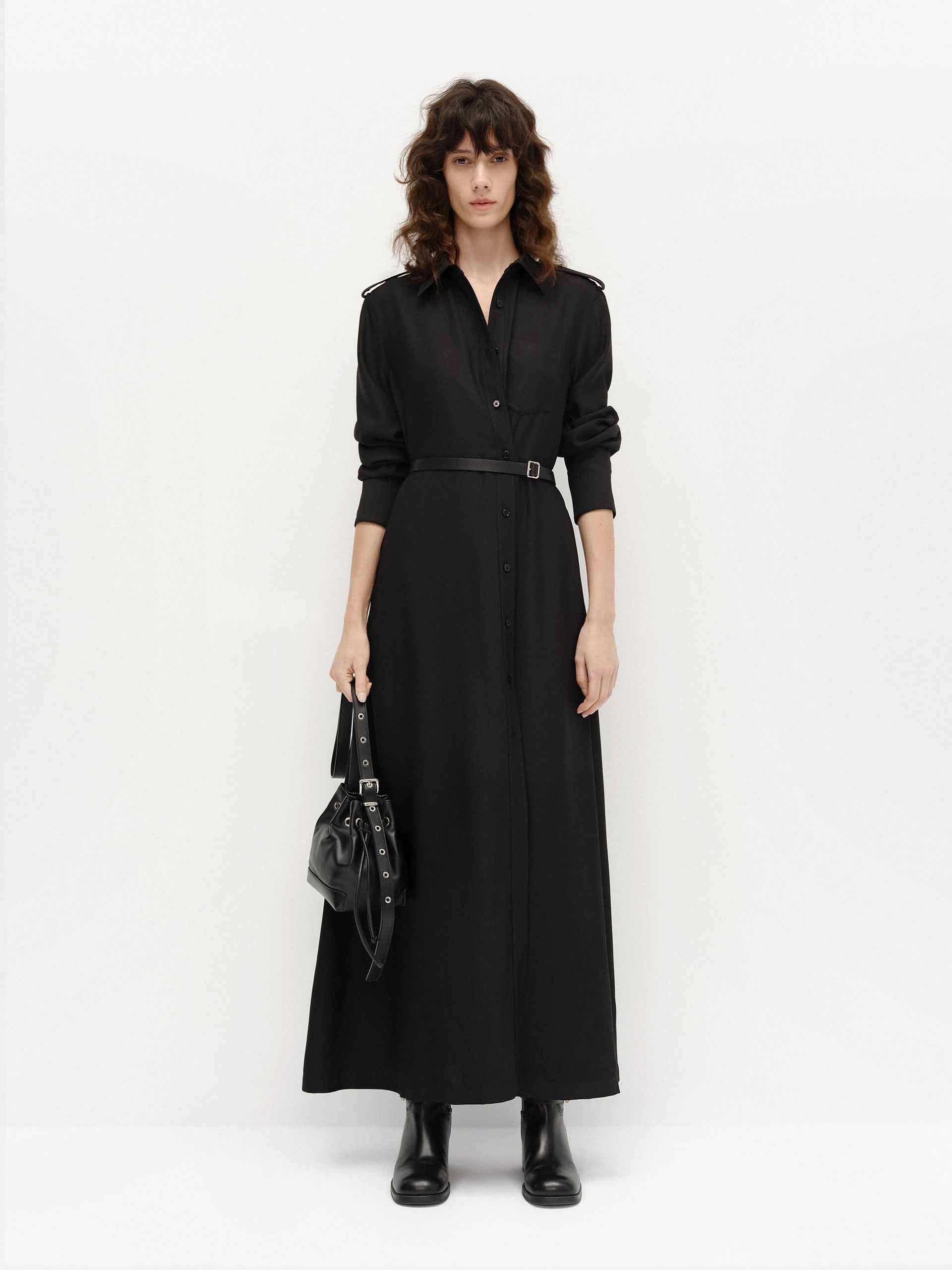 Include Belted Maxi Dress Trendy Fit Look