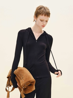 Drawstring Hooded Jacket suitable for group activities Keep