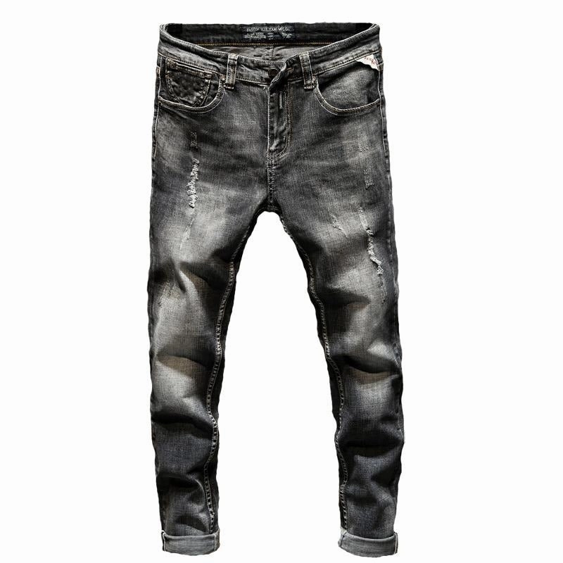 Non Toxic Textile Certified Mid Rise Fit West Louis? Stretch Fit Fashionable Streetwear Jeans