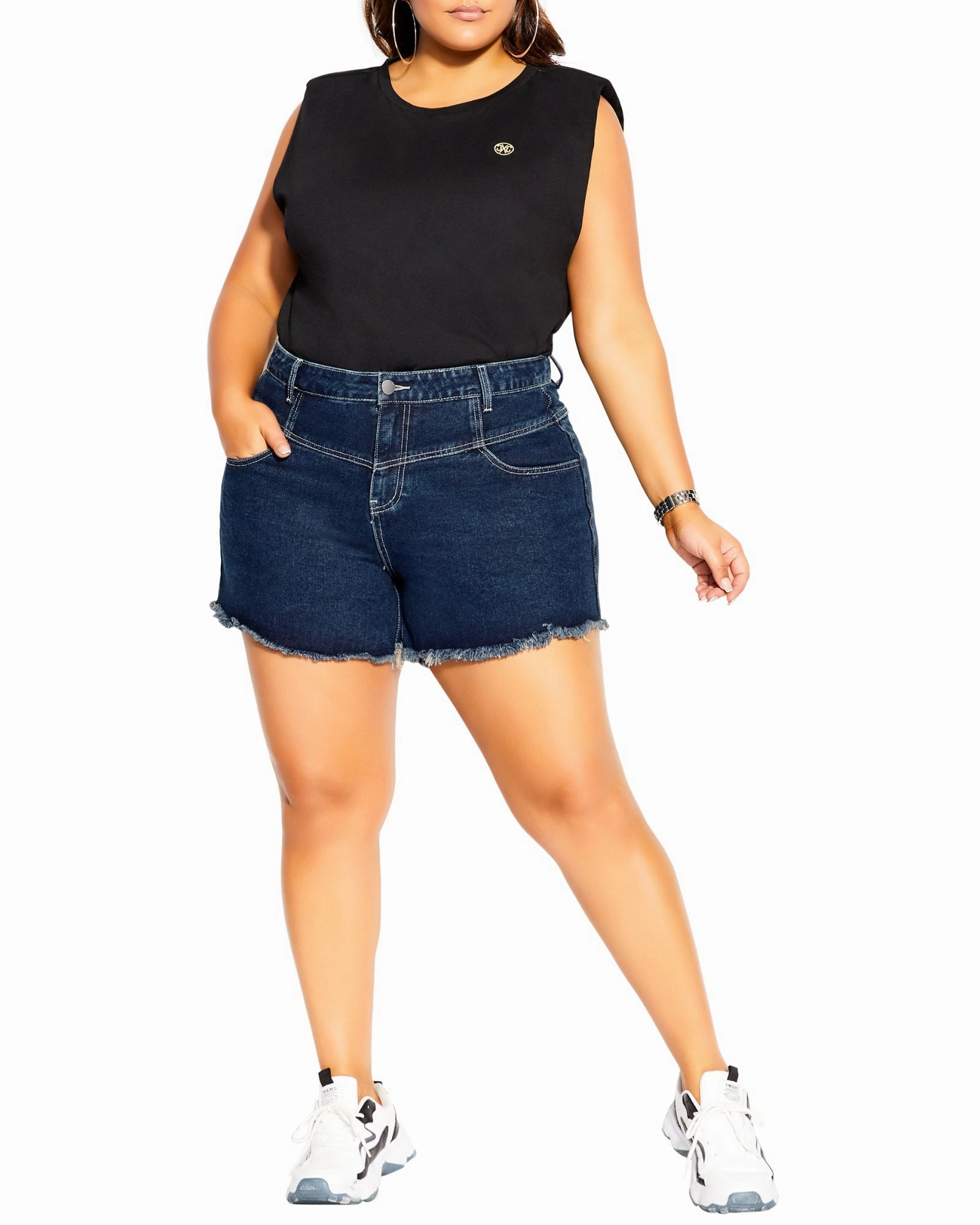 Lightweight Material Off Duty Short | Dark Denim