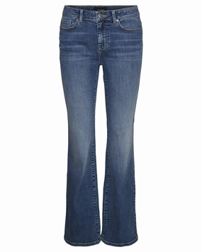 Penny Flared Jeans | Medium Wash Smooth Feel Everyday Piece