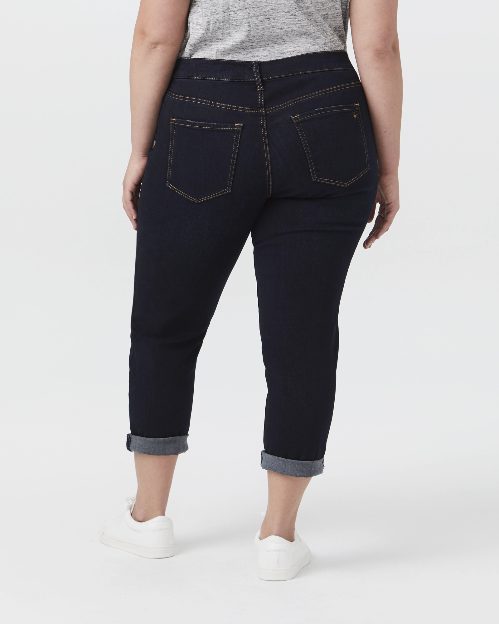 Clinton Boyfriend Jean | Dark Wash Chill Vibes