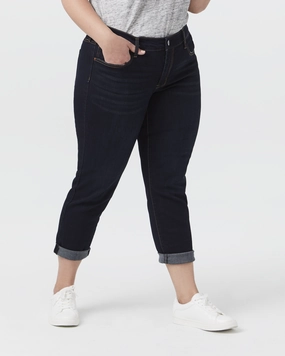 Clinton Boyfriend Jean | Dark Wash All Around Daily Musthave