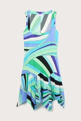 Iride Square Neckline Mini Dress Fall Outfit Beachwear