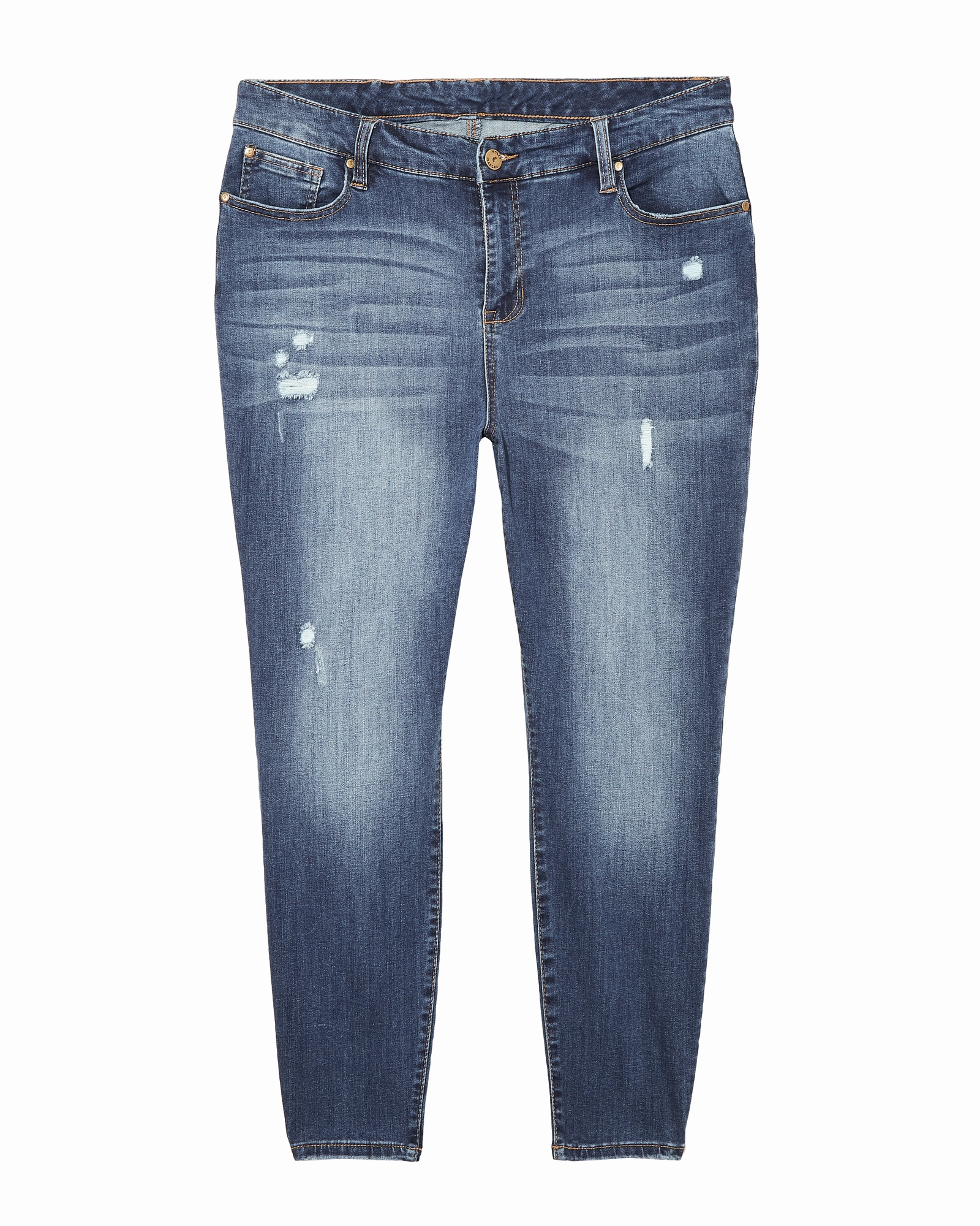 Chestnut Mid Rise Ankle Skinny Jean | Medium Wash Weekender Wear comfortable option