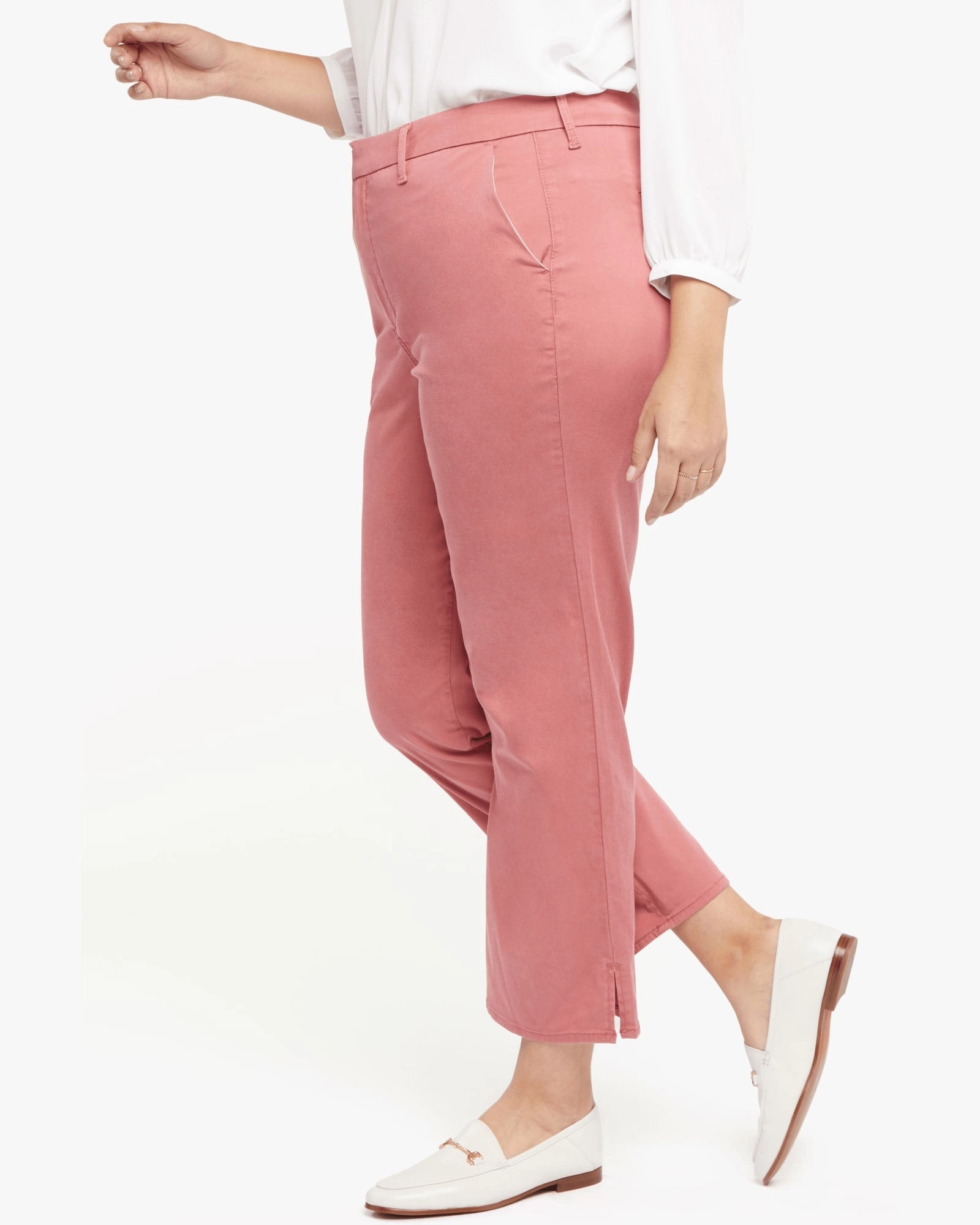 Relaxed Ankle Trouser | Slaterose Minimalist Pocket Layout
