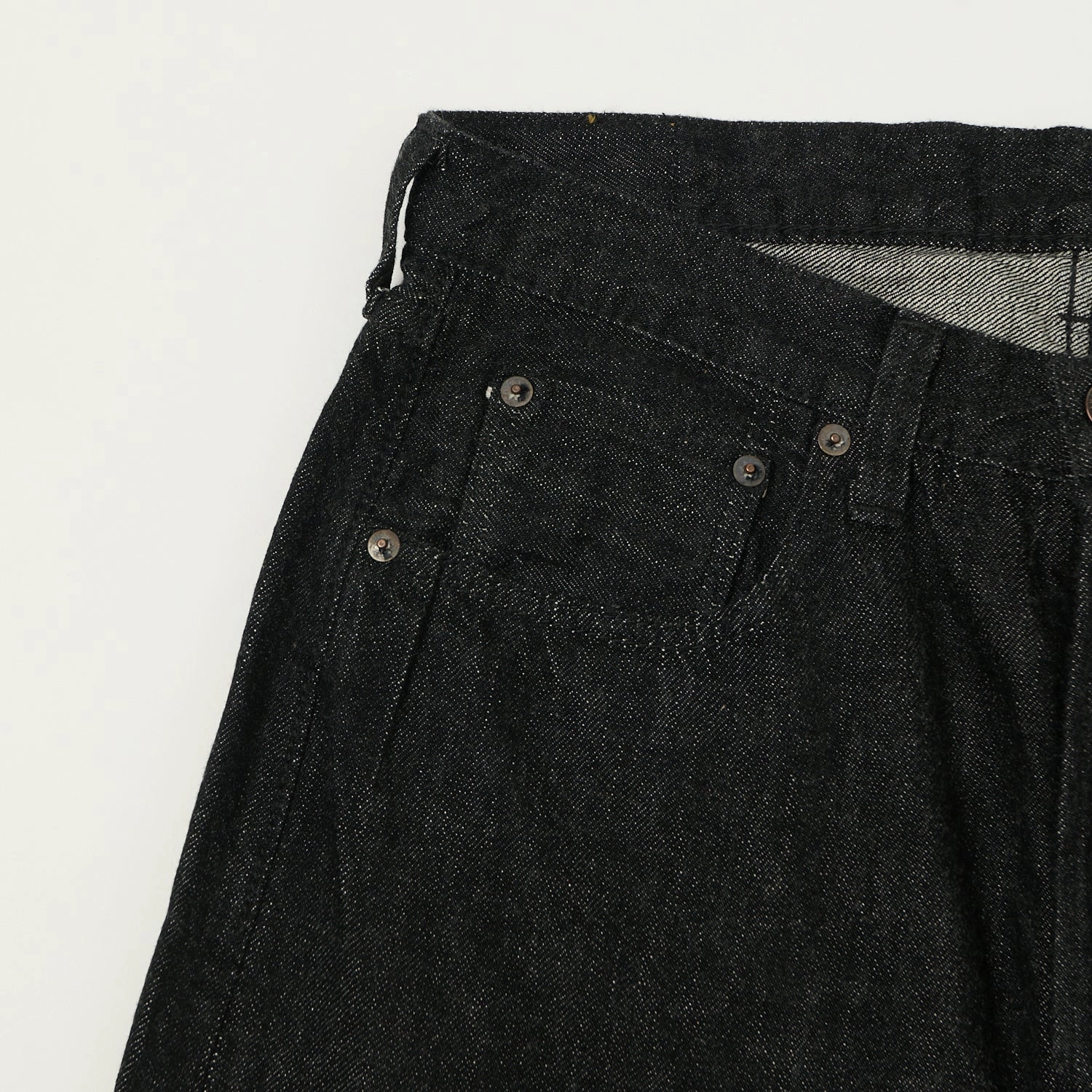 Base Comfort Full Count 0105SS 'Super Smooth' 11.5oz Wide Straight Jean - Black One Wash