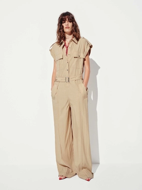 Relaxed Sleeveless Jumpsuit Essential Teen