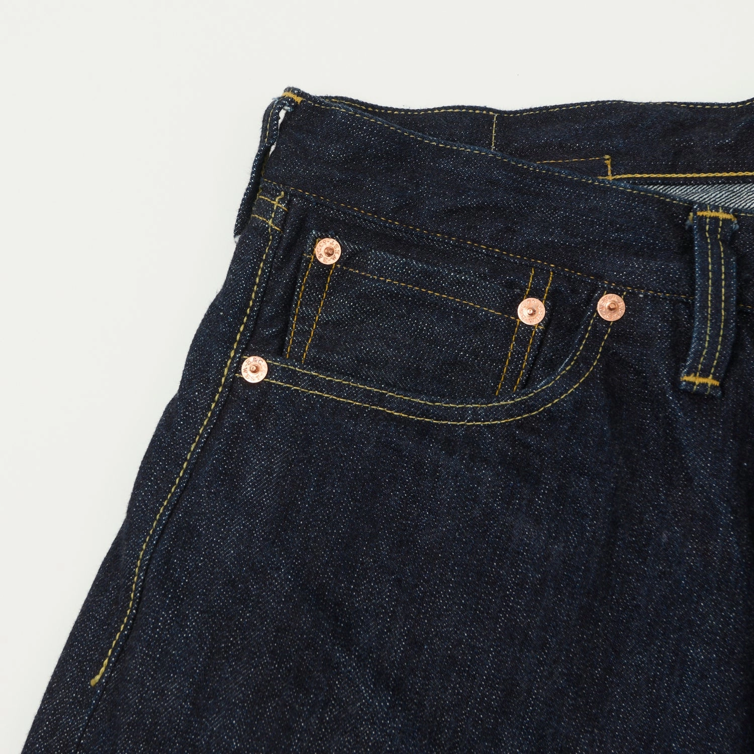 Freewheelers & Co The Vanishing West 601XX 1942 Wide Straight Jean - One Wash Slim Family Style Daily Wear Relaxed Aesthetic