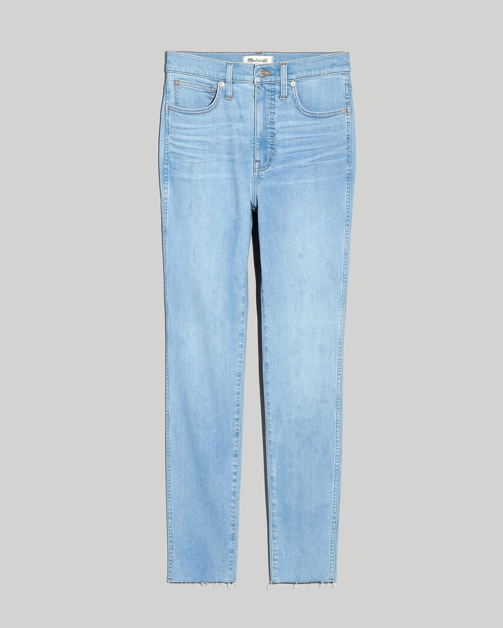 High Rise Skinny Crop Jeans | Charlemont Wash Smooth Feel