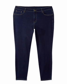 Renwich Ankle Jean | Dark Wash Winter Warmth Student Outfit Textured