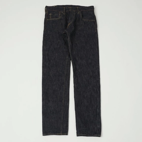 Pre Washed Denim ONI Denim 622-Kihannen 16oz 'Green Cast' Relaxed Tapered Jean - One Wash