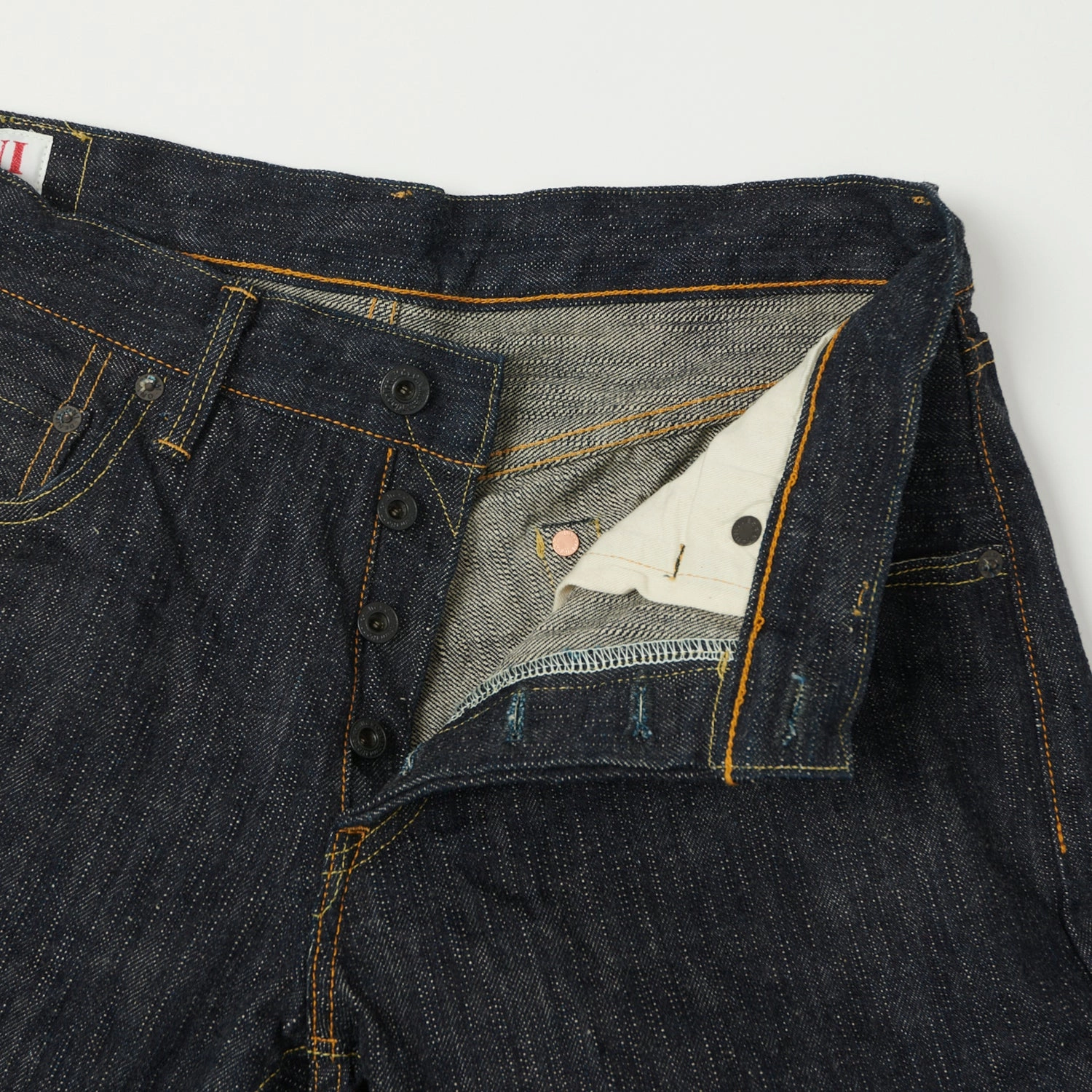 Unisex Wear Artist Vibe ONI Denim 622-Kihannen 16oz 'Green Cast' Relaxed Tapered Jean - One Wash