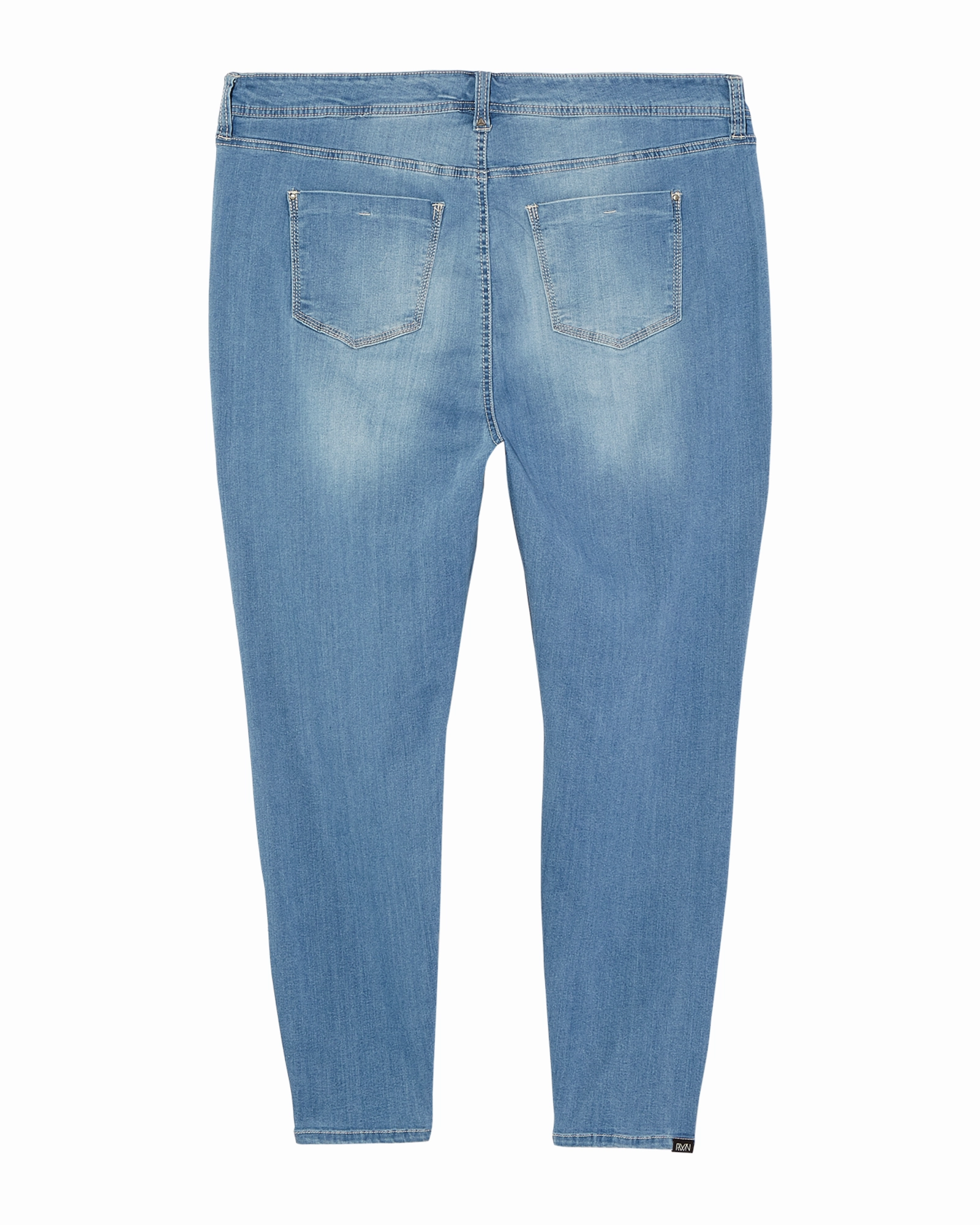 Casual Luxury Winter Warmth Warren Ankle Skinny Jean | Light Wash