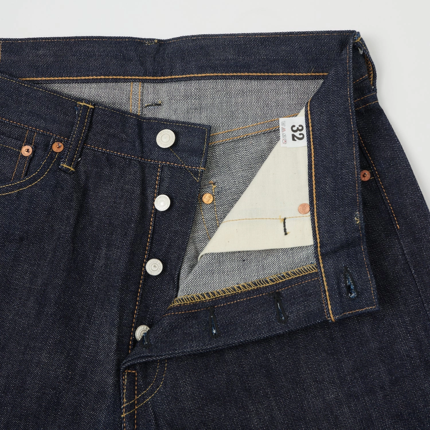 Winter Warmth Durable Warehouse & Co 1001 13.75oz Loose Straight Jean - Raw