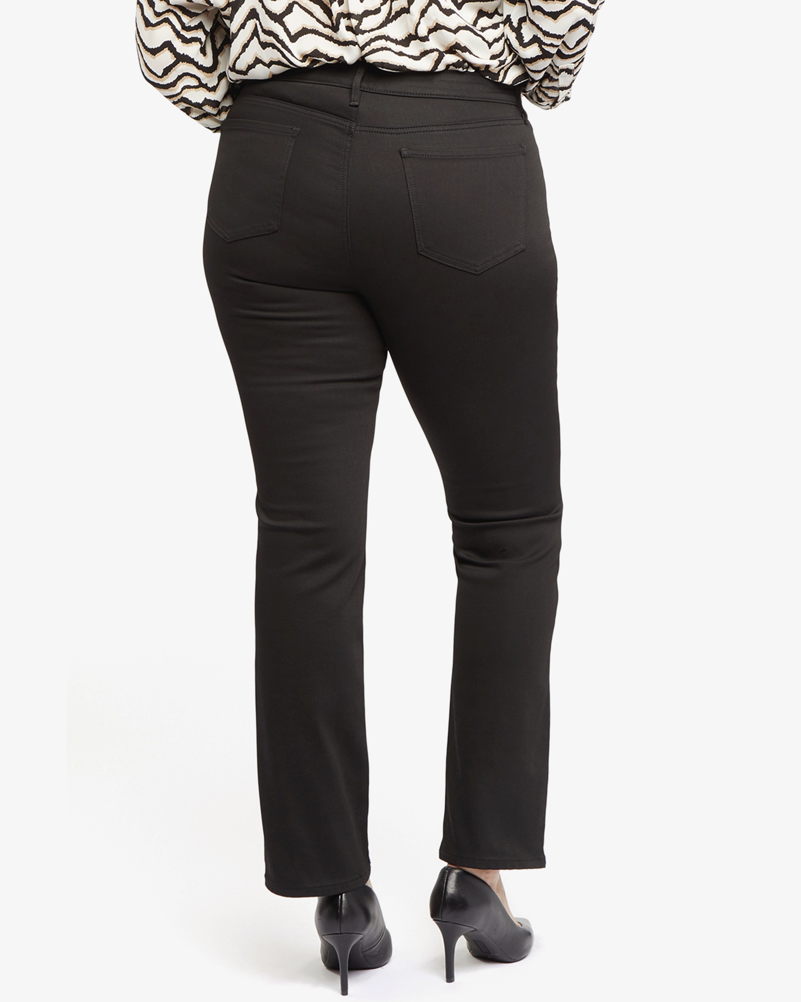 Sheri Slim Pant | Black Summer Vibes City Walk Autumn Days Lightweight