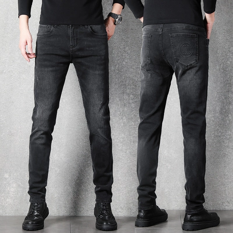 West Louis? Stretch Slim Fit Fashion Designer Denim Jeans Comfy Classic High Quality Suitable Fit