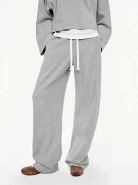 Barrel Leg Drawstring Trousers Urban Flex Chilly Day Ready
