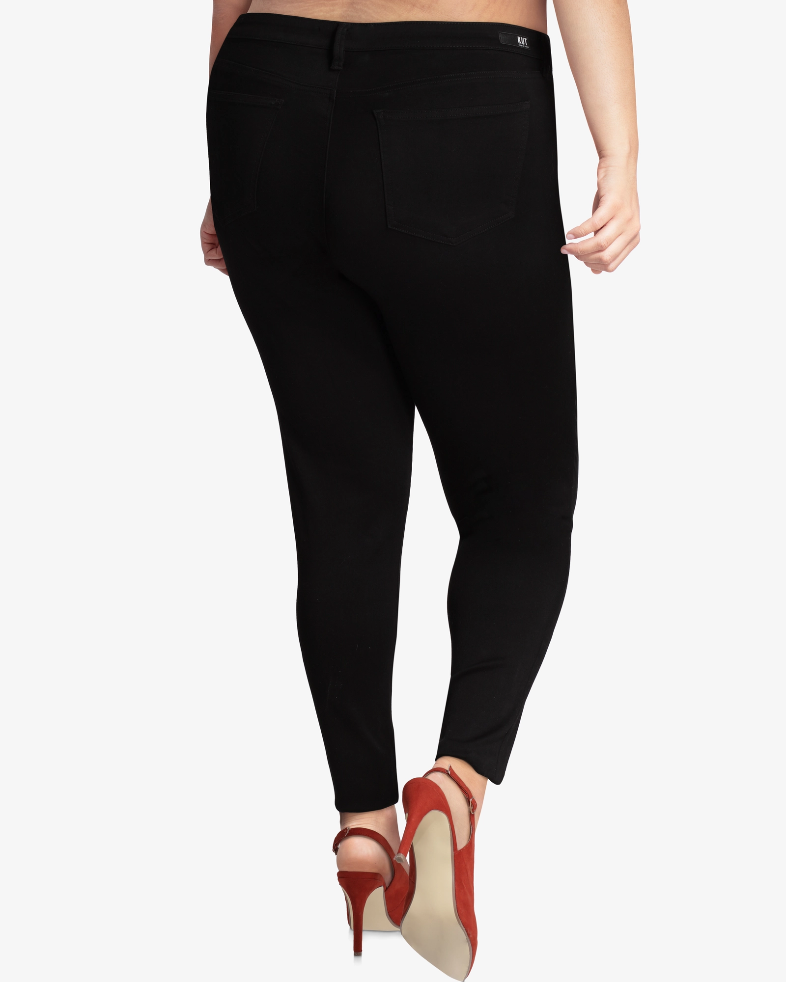 All Day Comfort Gym Ready Slim Teen Outfit Turner High Rise Skinny Jean | Black