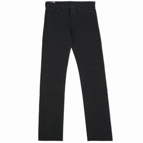 Textured Bold ONI Denim 546ZR-BK Secret Denim Regular Tapered Jean - Raw