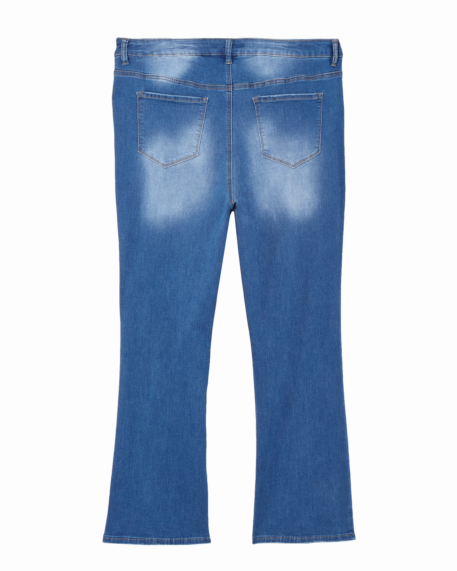 Flattering Waist Design Stylish Daily Wear Parent Style Cortlandt Bootcut Jean | Medium Wash