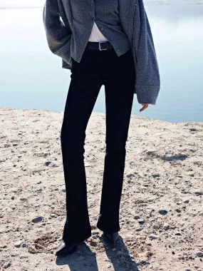 Cotton Blend Flared Jeans All Fit Style Casual Movement