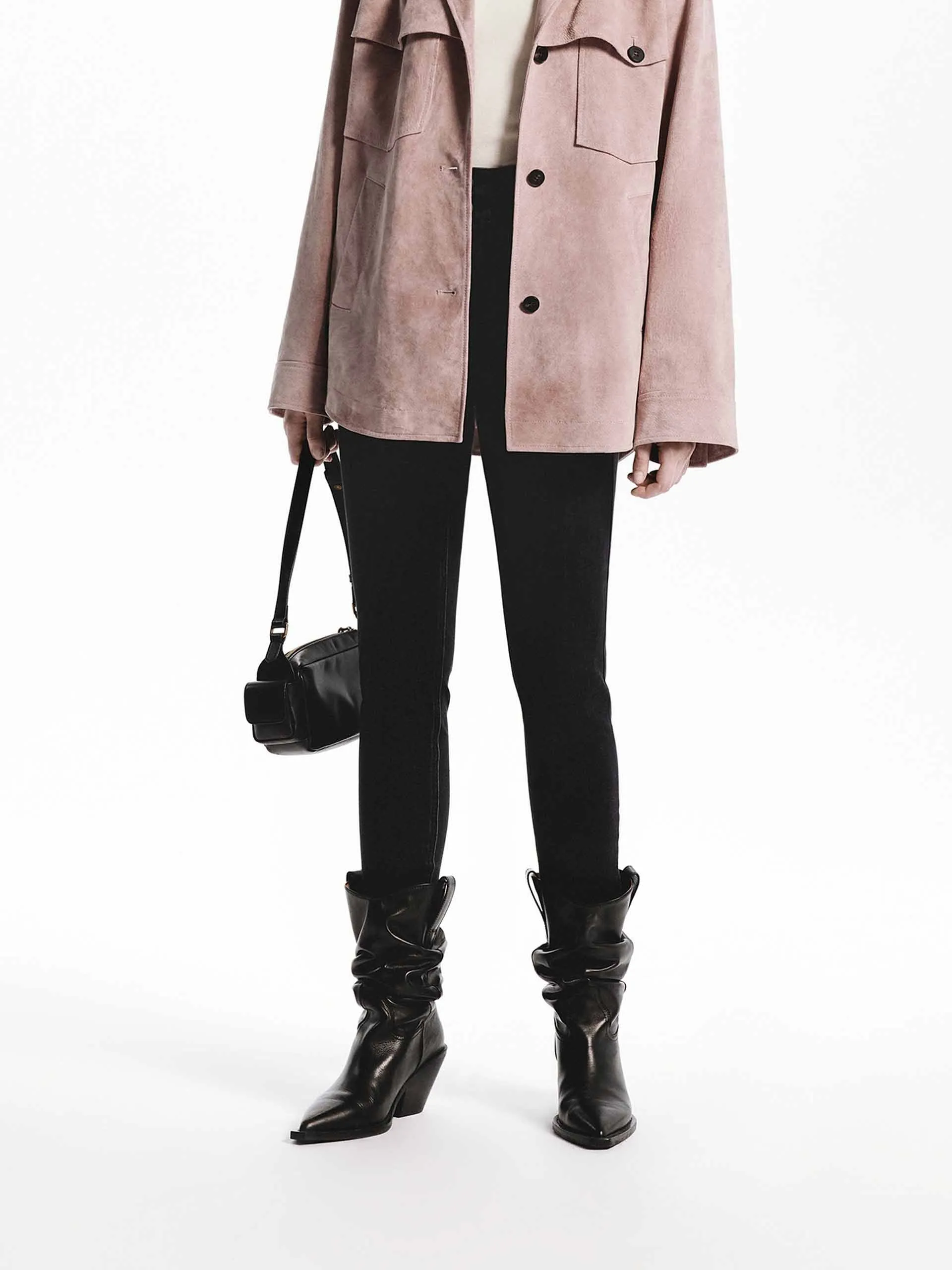 Evening Stroll Urban Explorer Modern Youth Style Party Look Cotton Blend Skinny Jeans