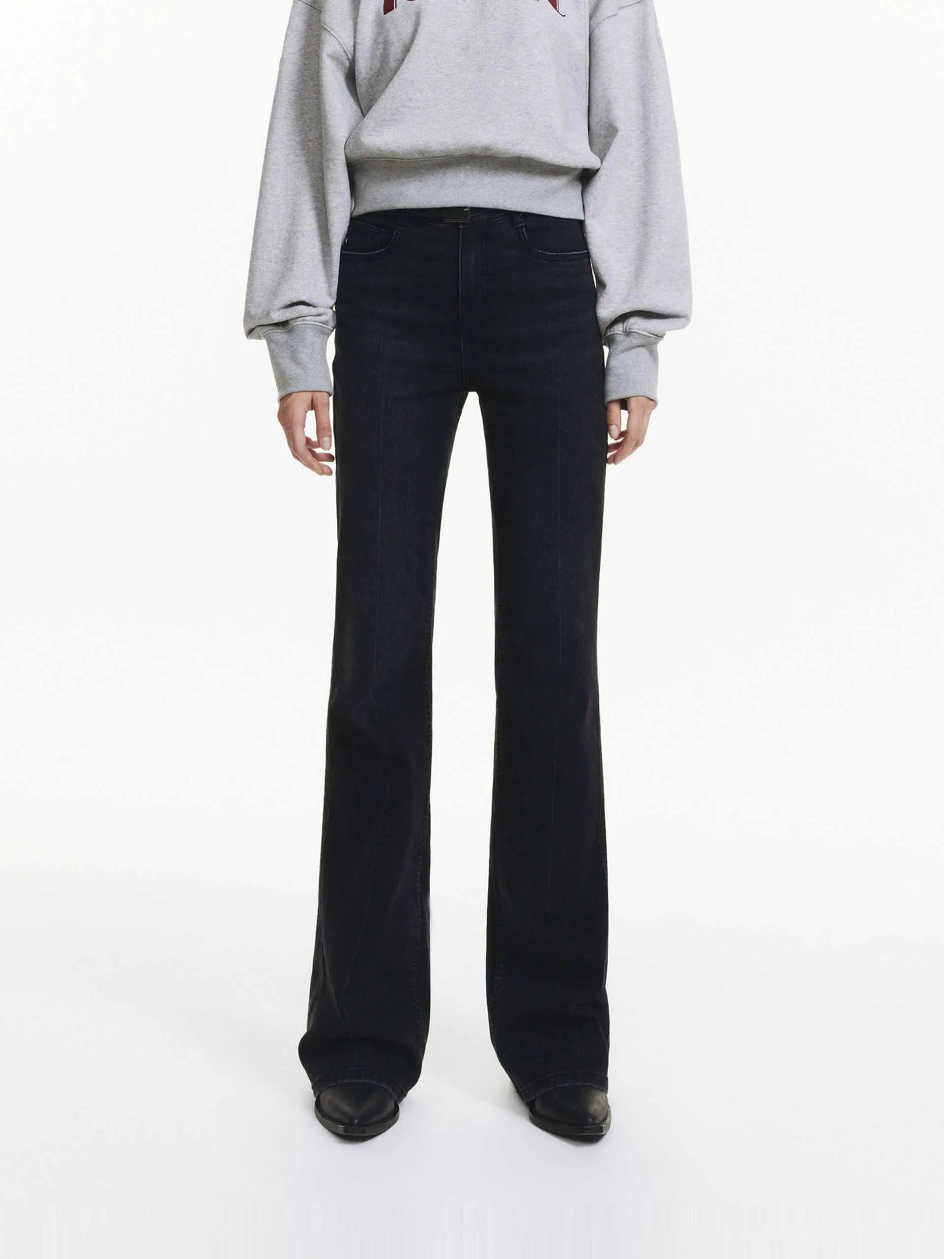 Day Off Fit Cotton Blend Straight Jeans