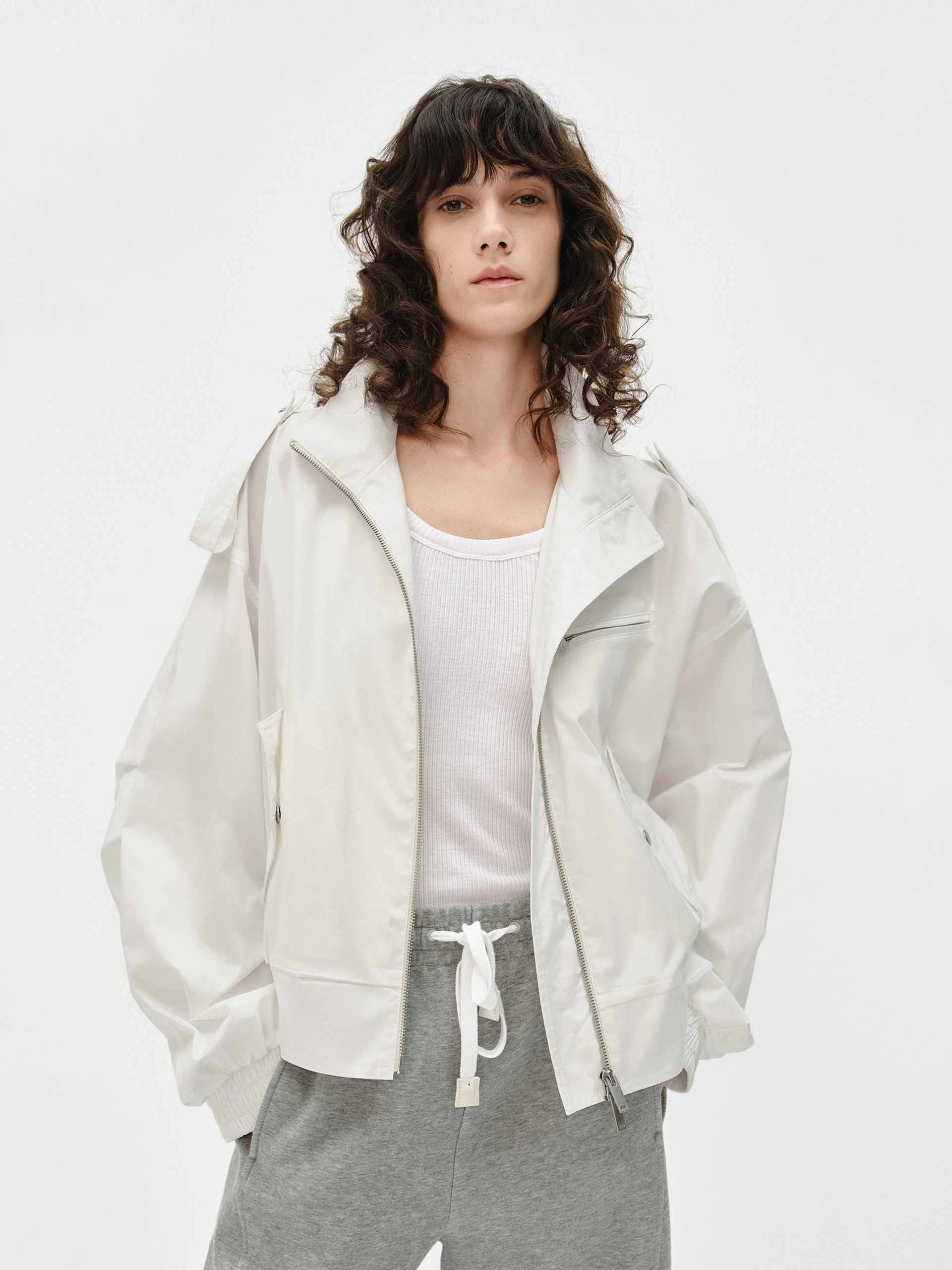 Office Look Cotton Blend Regular Jacket