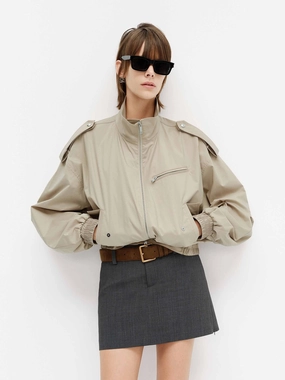 Cotton Blend Regular Jacket Indoor