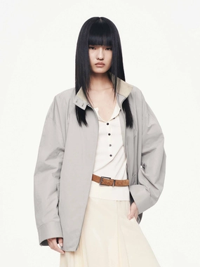 Convertible Cuff System All Seasons Cotton Blend Zipper Coat