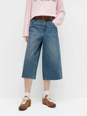 Summer Essential Cotton Midi Length Shorts